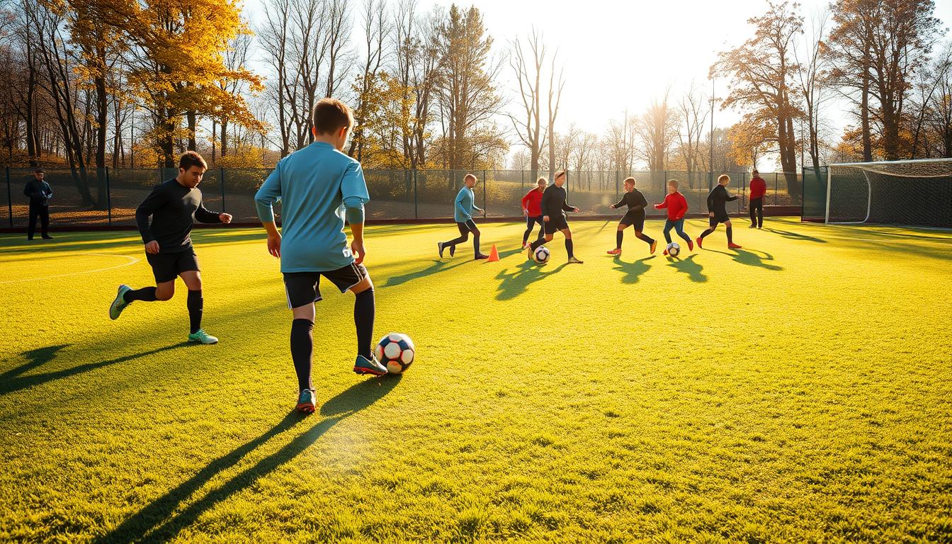 Beginner soccer practice routines