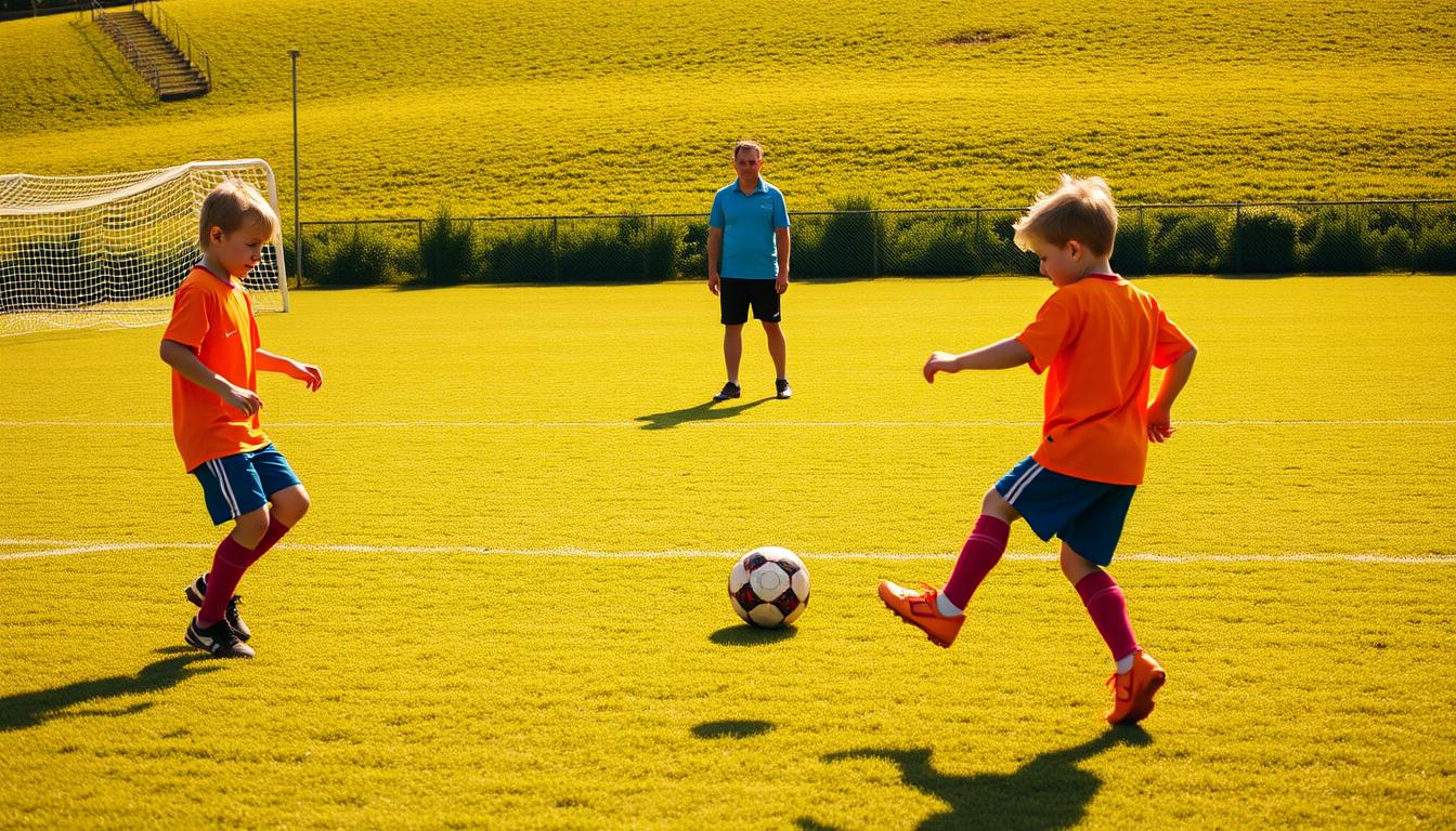 Soccer passing for beginners