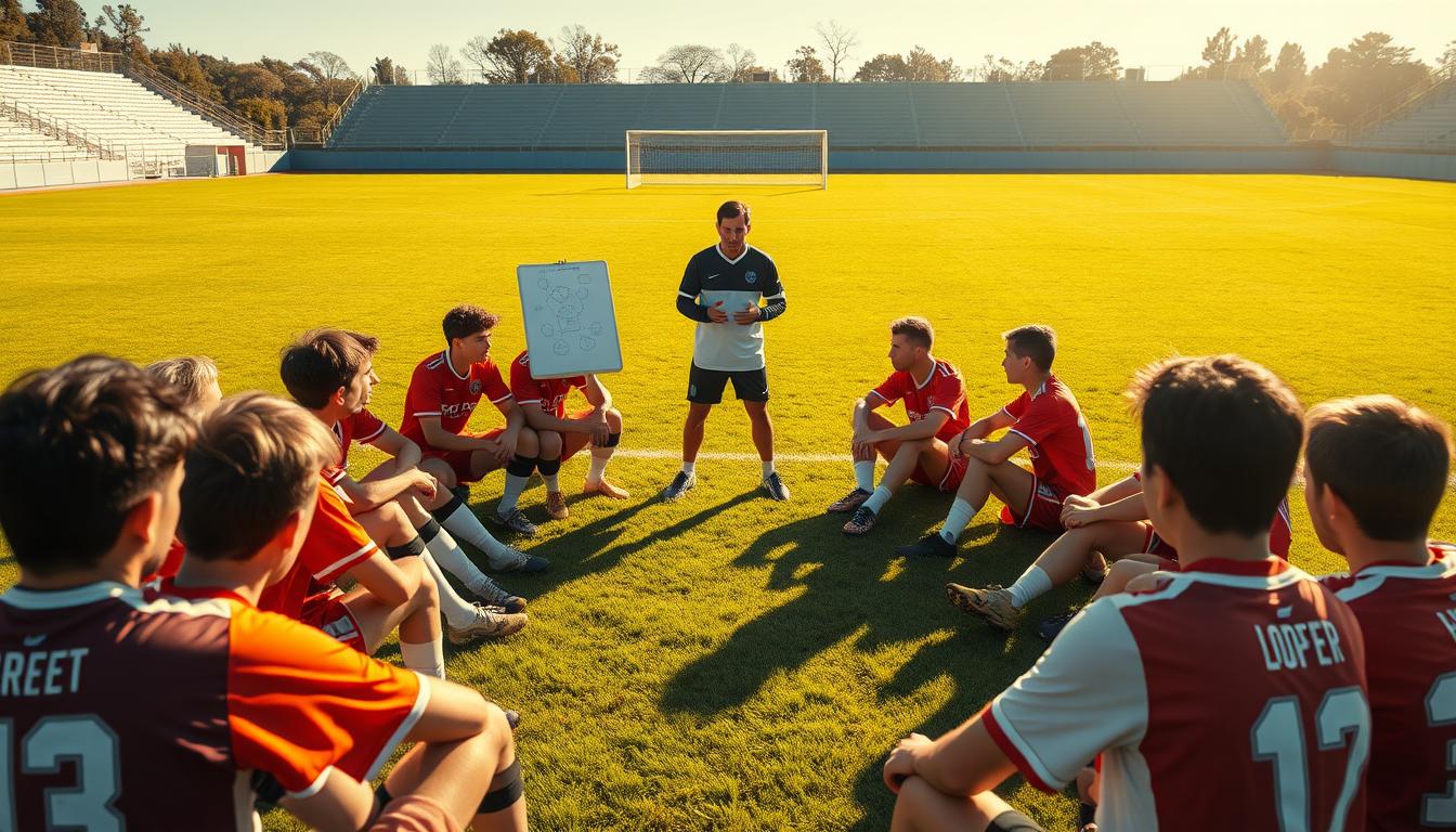 Soccer team goal-setting activities