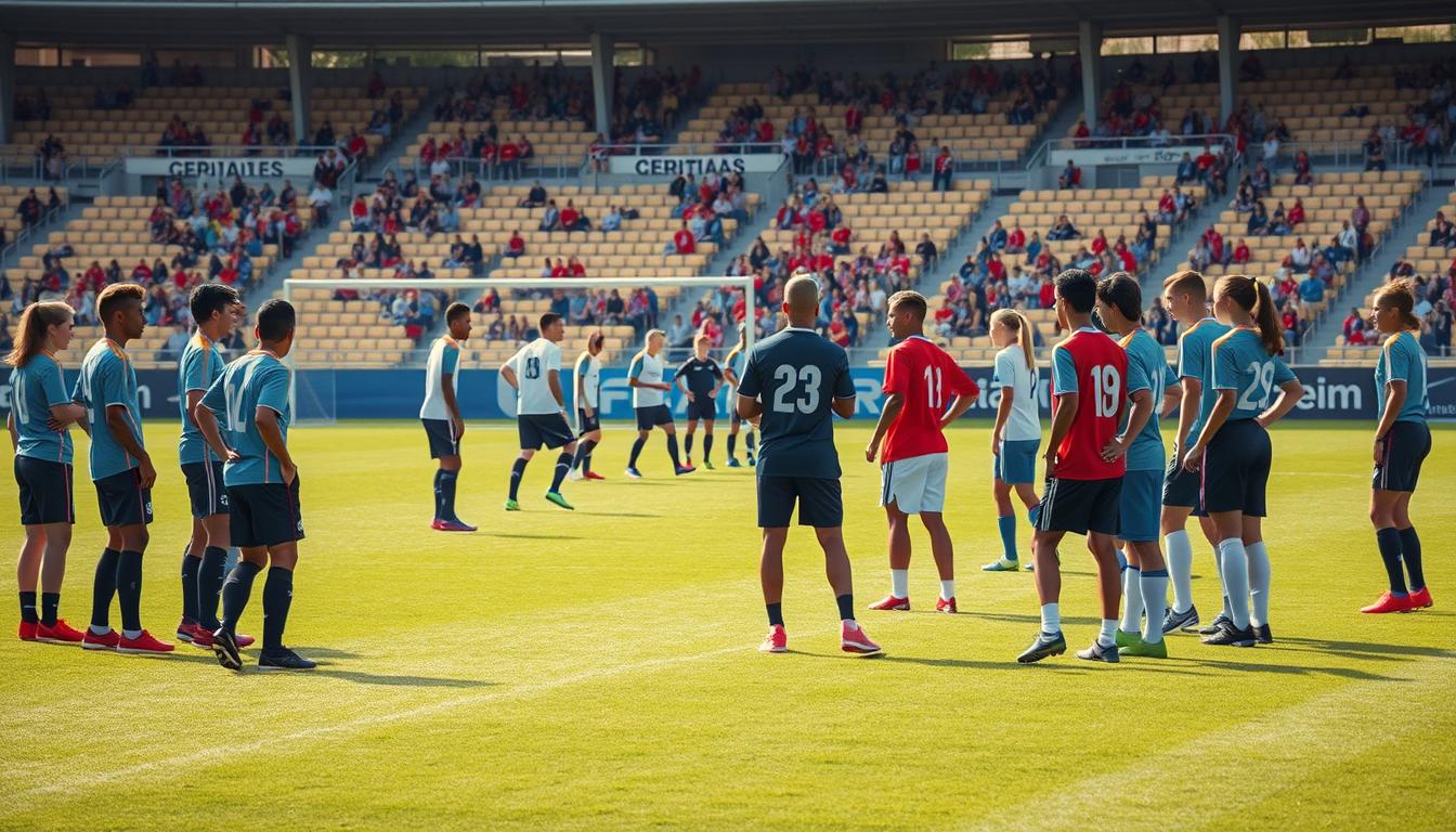 Soccer team leadership activities
