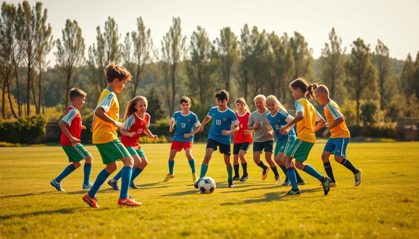 Soccer team spirit activities