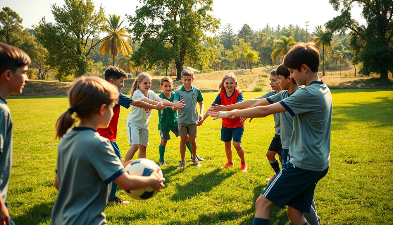 Team-building activities for soccer kids