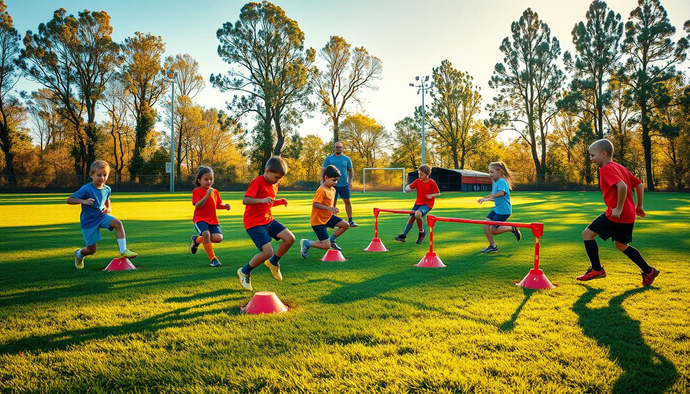 Soccer agility drills for kids