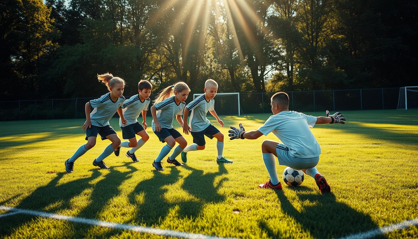 Soccer defense for beginners