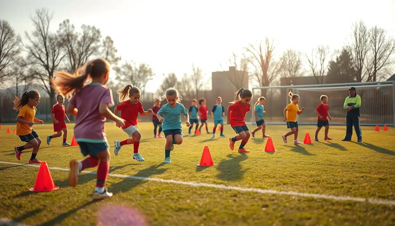 Soccer fitness challenges for kids