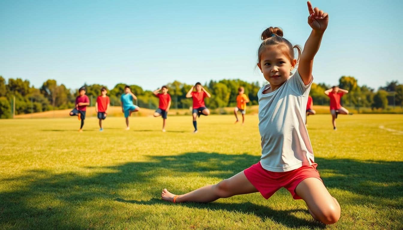 Soccer flexibility exercises for kids