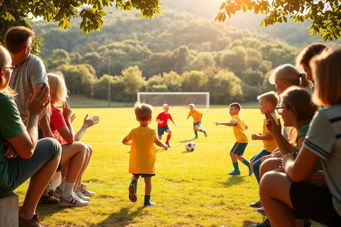 Soccer sideline behavior for parents