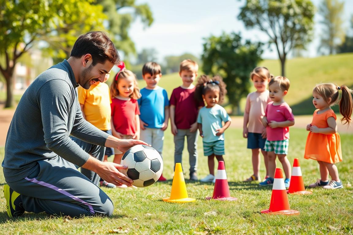 how to introduce soccer rules to kids under 6