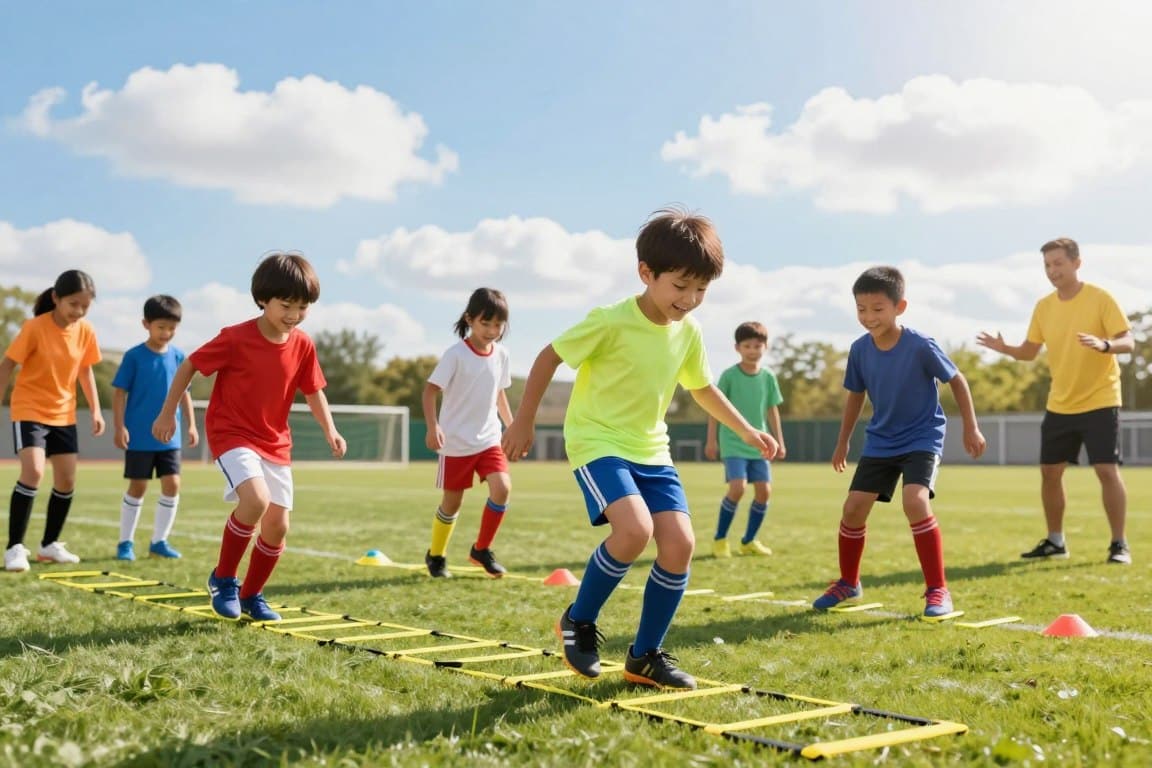 fun agility ladder drills for youth soccer