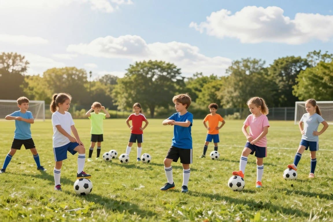 soccer stretching routines for kids