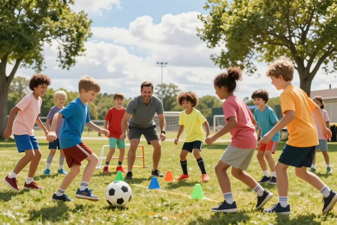 Soccer camp activities for kids