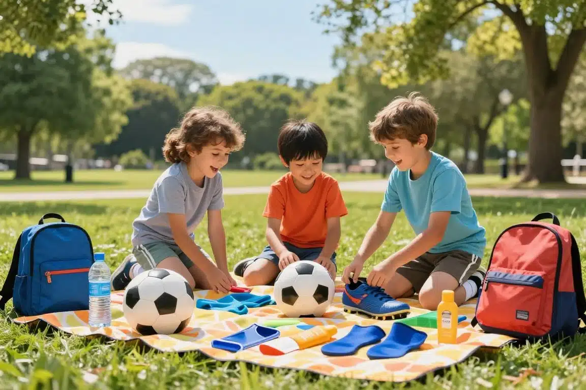 Soccer camp packing list for kids