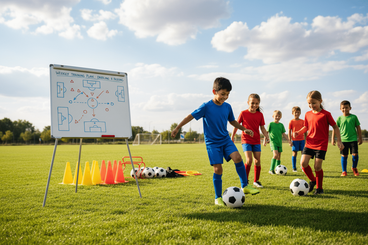 Weekly soccer practice plans