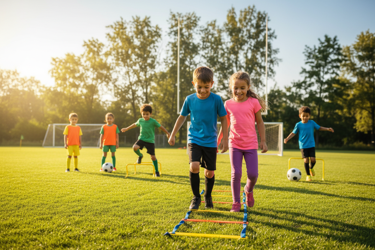 fun agility ladder drills for youth soccer