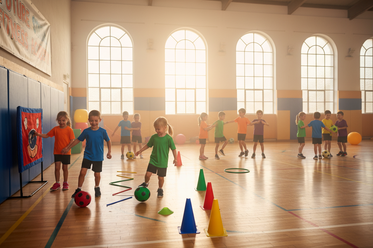fun soccer fitness games for rainy days