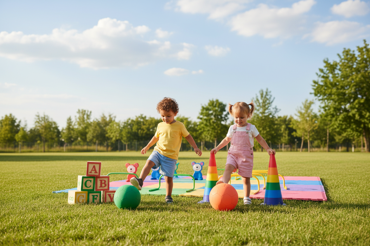 left foot training ideas for toddlers