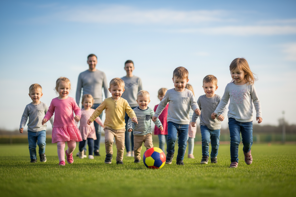 soccer concepts kids learn before age 5