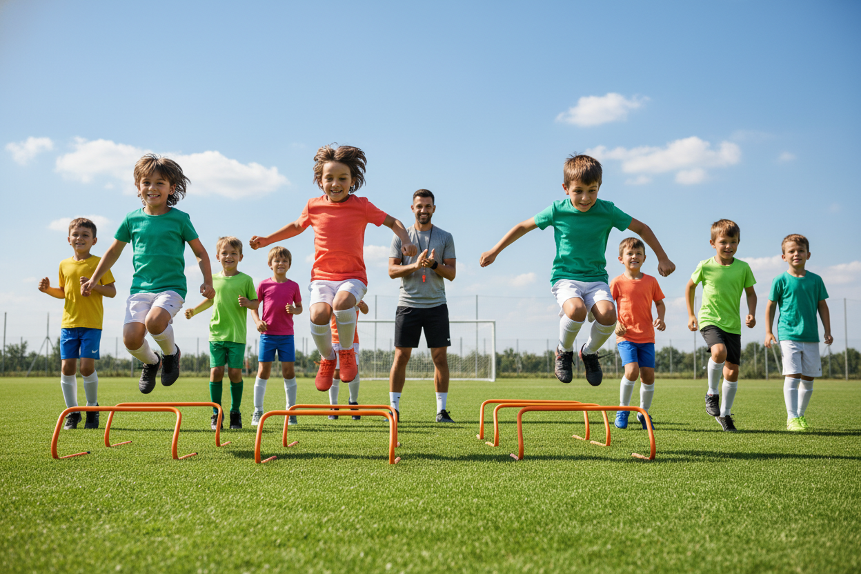 soccer jump training basics for kids